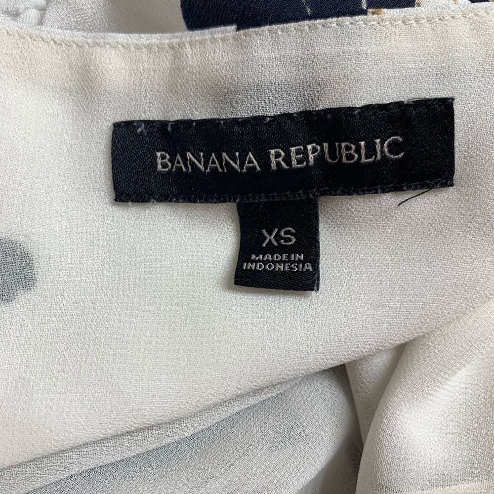 Bananna Republic Blouse Top XS - Picture 4 of 6